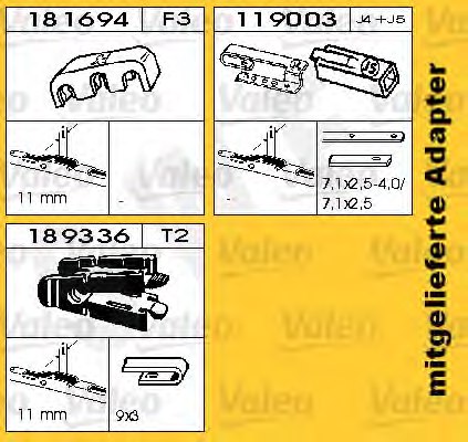 SWF 116107 Wiper Blade